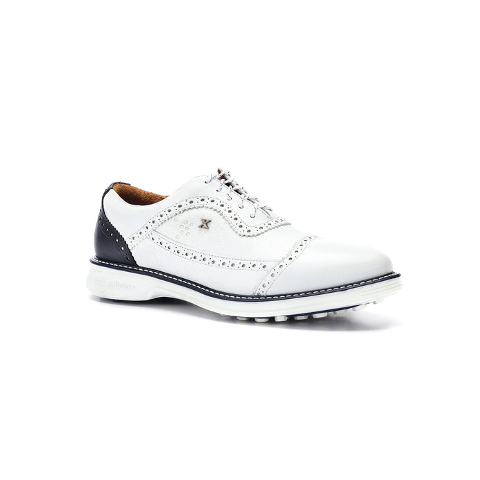 Legacy Hope Spikeless Golf Shoes White Navy Blue