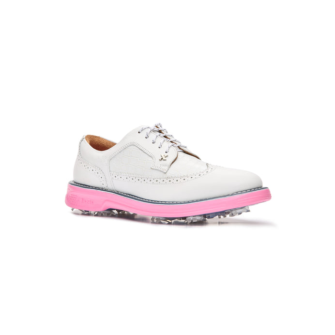 Legacy Hope Pro Spiked Golf Shoes White Pink